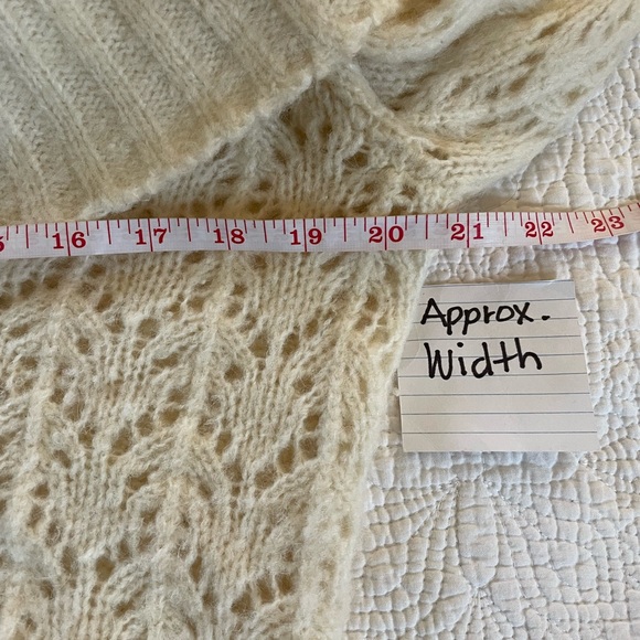 Cold Shoulder Beige Color Sweater - Picture 8 of 8